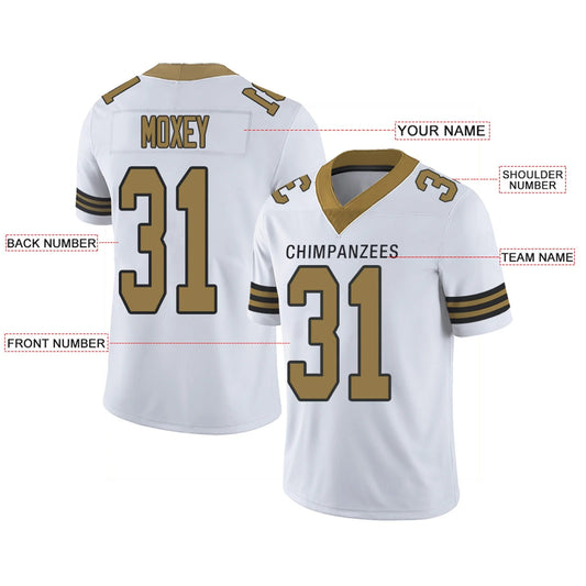 Custom Football Jerseys Team Player or Personalized Design Your Own Name for Men's Women's Youth Jerseys