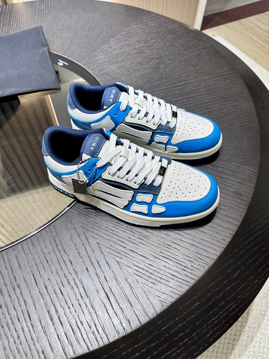 Amiri Leather Low-Top Fashion Sneakers - Casual Sports Shoes