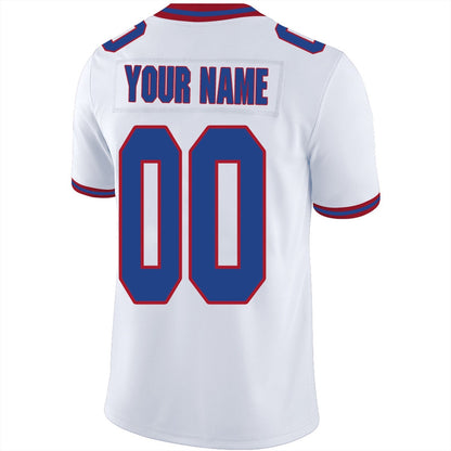 Custom Football Jerseys Team Player or Personalized Design Your Own Name for Men's Women's Youth Jerseys Navy