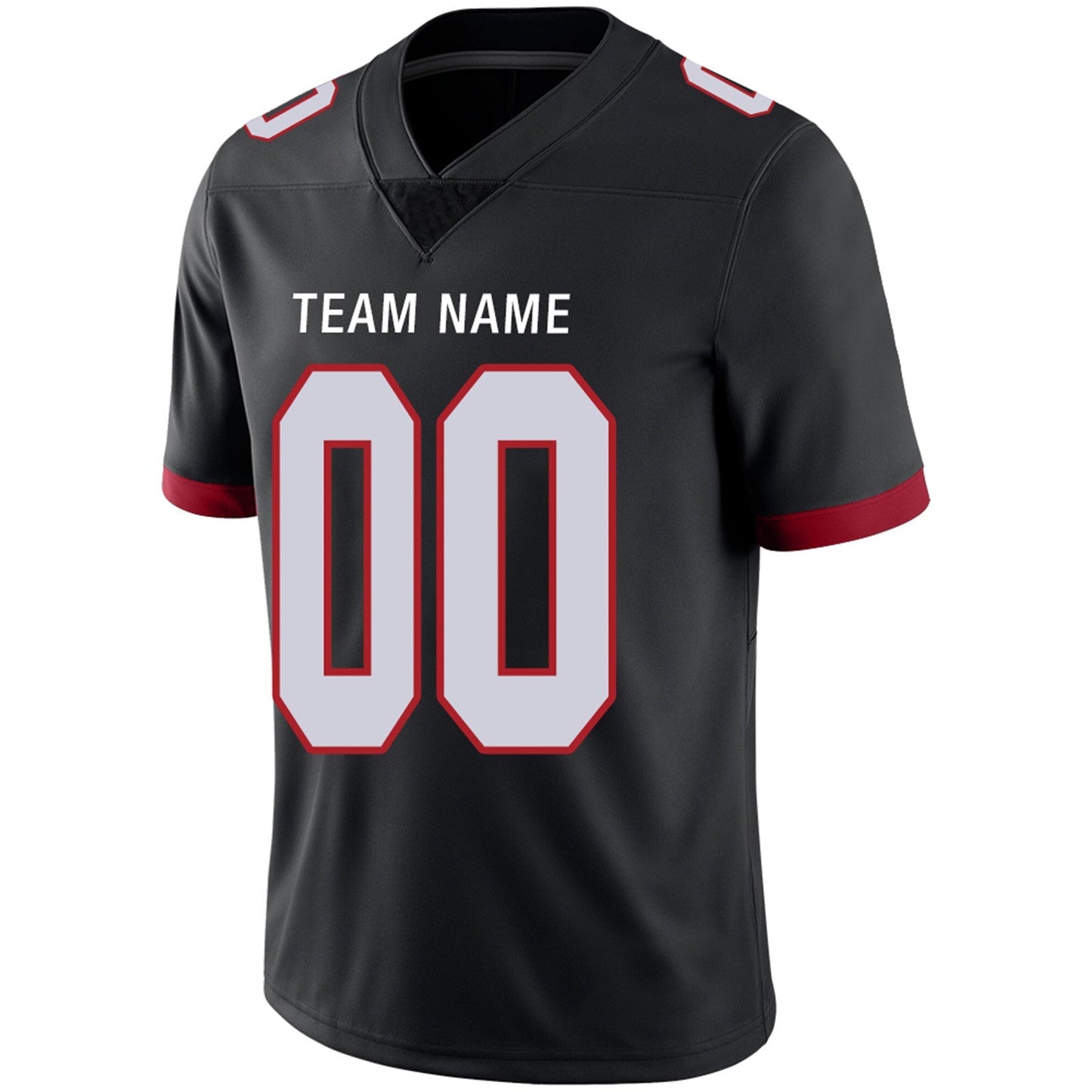 Custom Team Player or Personalized Design Your Own Name for Men's Women's Youth Jerseys Red Football Jerseys