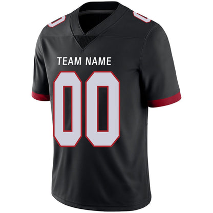 Custom Team Player or Personalized Design Your Own Name for Men's Women's Youth Jerseys Red Football Jerseys
