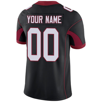 Custom Team Player or Personalized Design Your Own Name for Men's Women's Youth Jerseys Red Football Jerseys