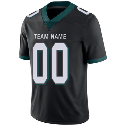Custom Football Jerseys Team Player or Personalized Design Your Own Name for Men's Women's Youth Jerseys Green