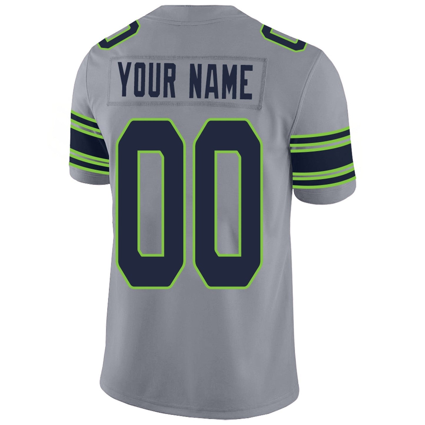 Custom Football Jerseys Team Player or Personalized Design Your Own Name for Men's Women's Youth Jerseys Navy
