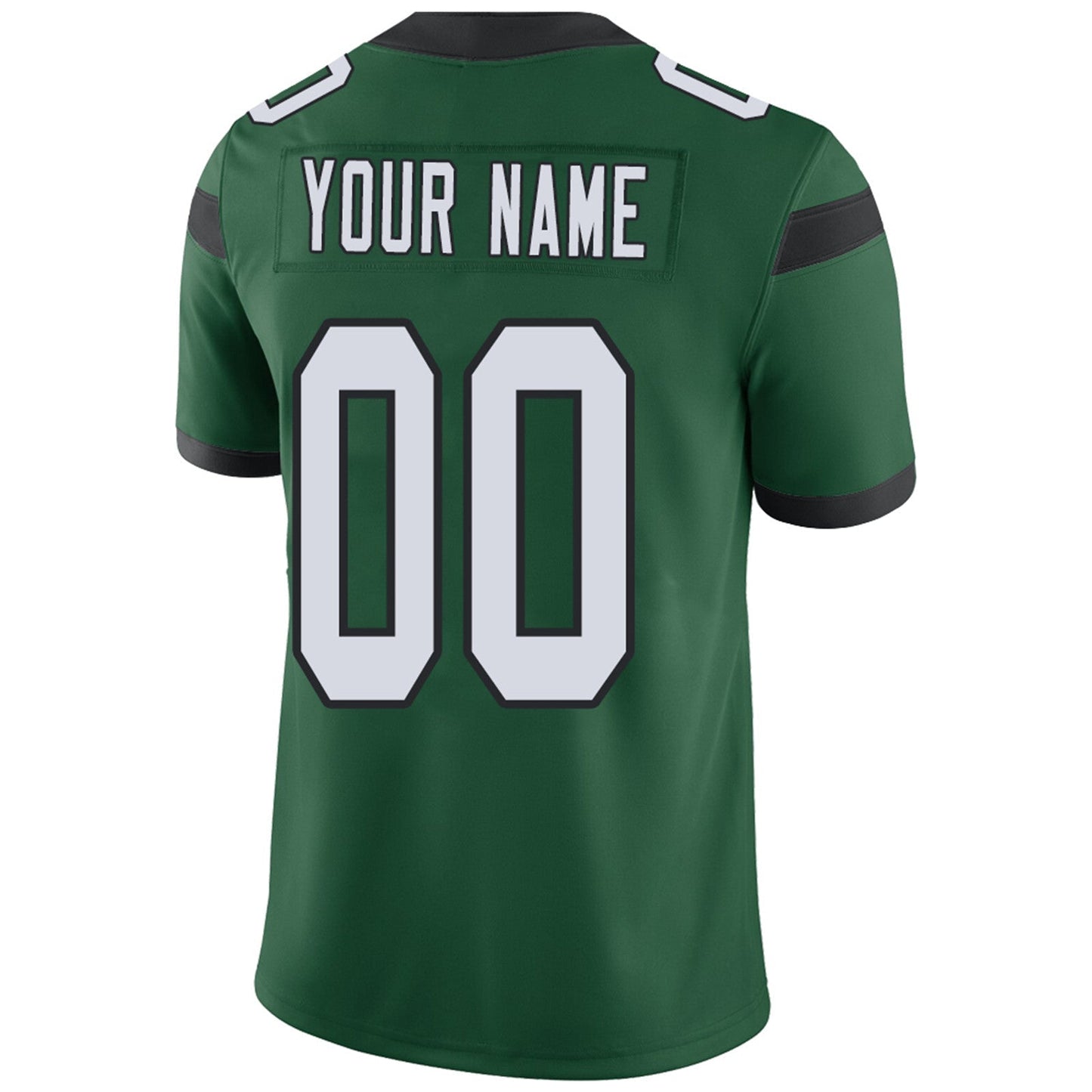 Custom Football Jerseys Team Player or Personalized Design Your Own Name for Men's Women's Youth Jerseys Green