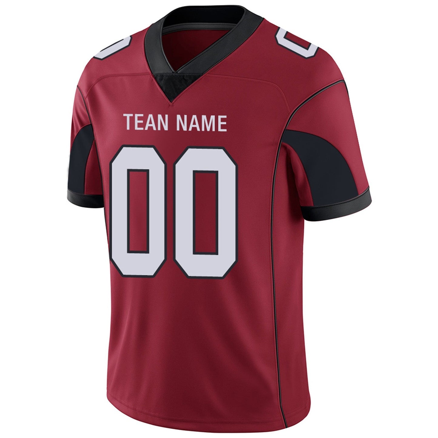 Custom Team Player or Personalized Design Your Own Name for Men's Women's Youth Jerseys Red Football Jerseys