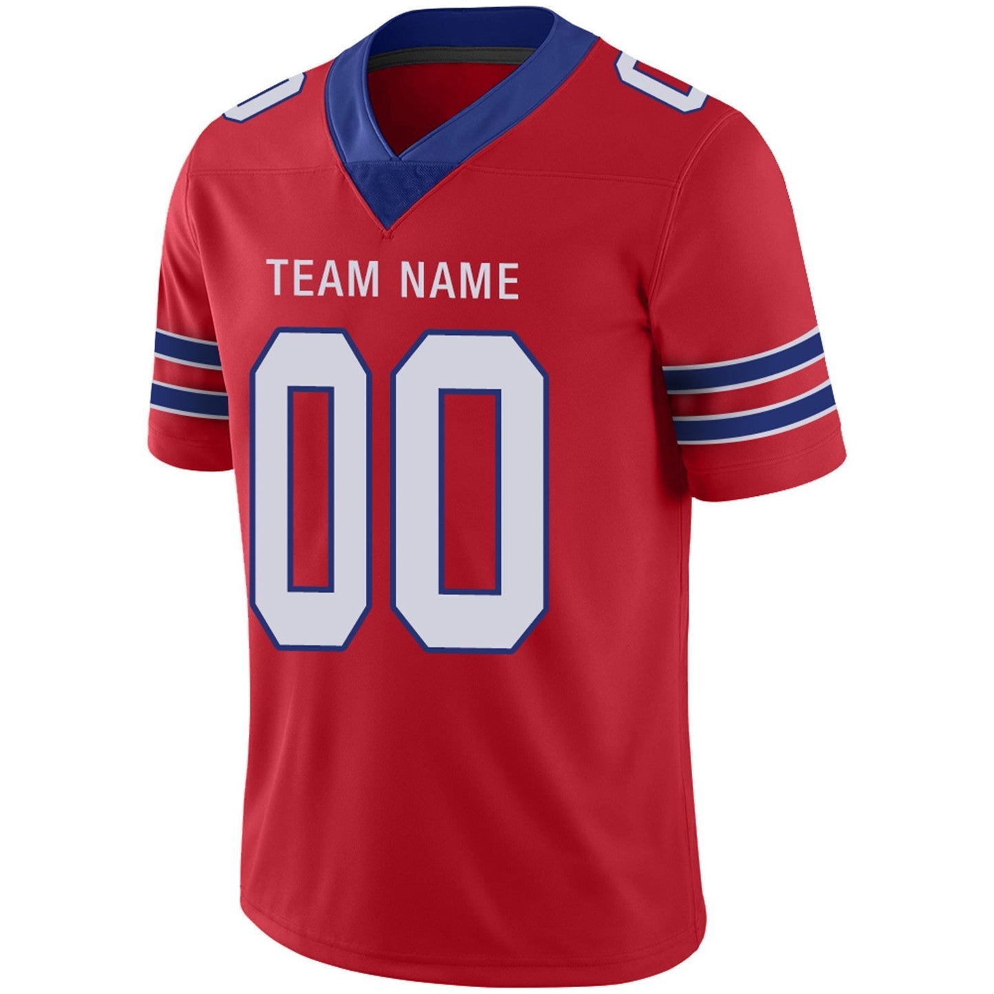 Custom Football Jerseys Team Player or Personalized Design Your Own Name for Men's Women's Youth Jerseys Royal
