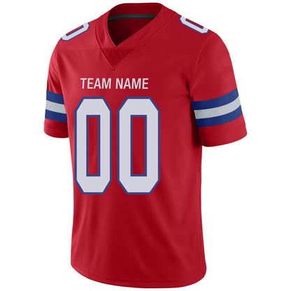 Custom Football Jerseys Team Player or Personalized Design Your Own Name for Men's Women's Youth Jerseys Navy