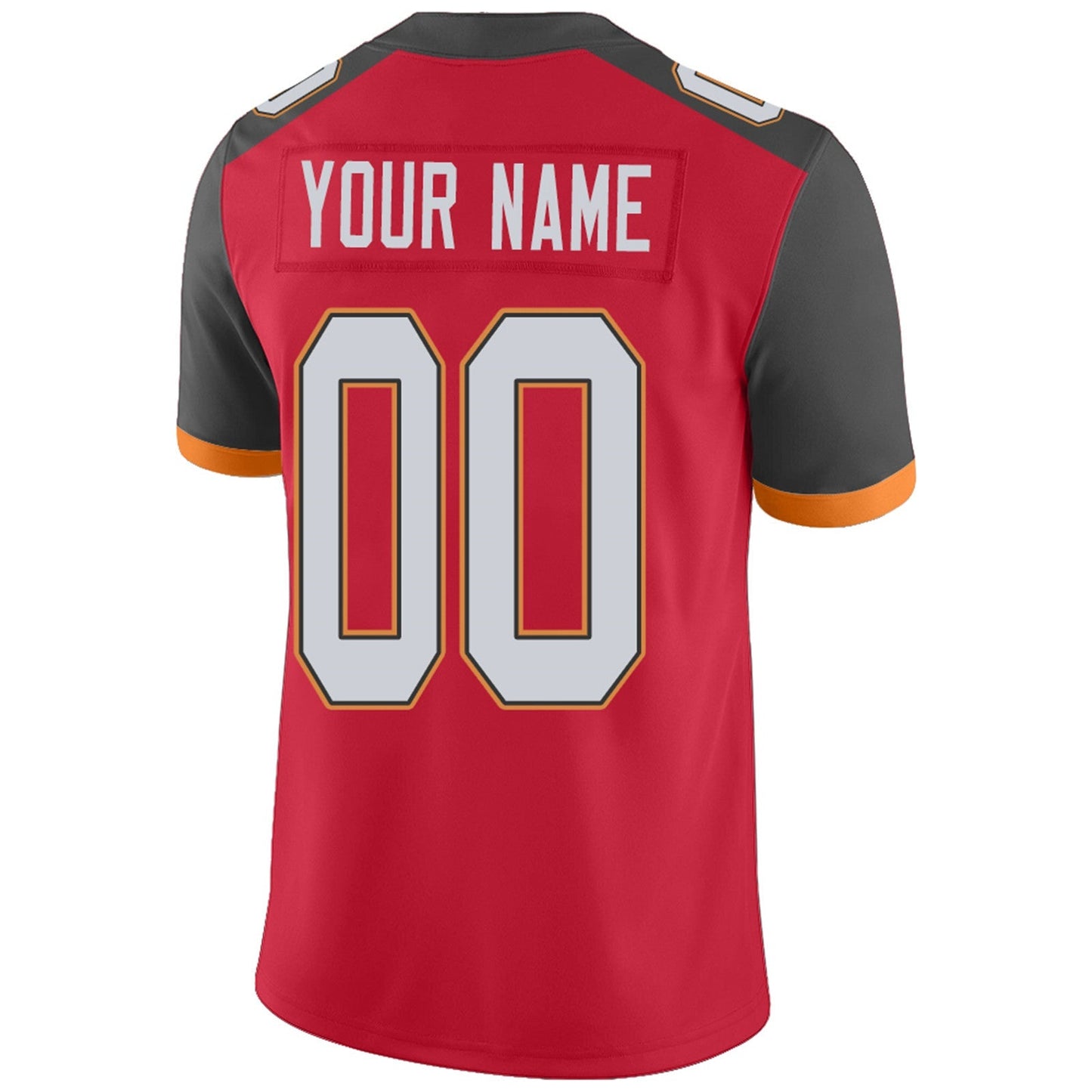 Custom Football Jerseys Team Player or Personalized Design Your Own Name for Men's Women's Youth Jerseys Red