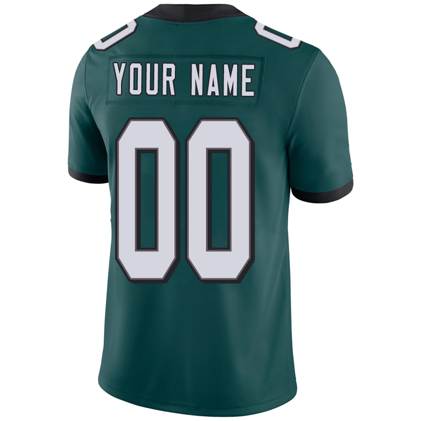 Custom Football Jerseys Team Player or Personalized Design Your Own Name for Men's Women's Youth Jerseys Green