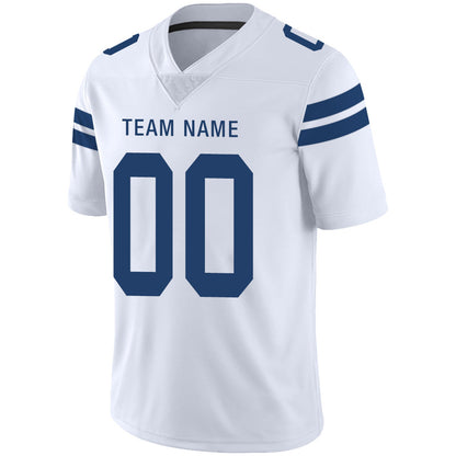 Custom Football Jerseys Team Player or Personalized Design Your Own Name for Men's Women's Youth Jerseys Royal
