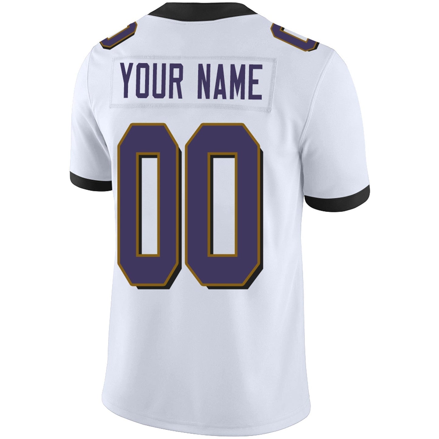 Custom Football JerseyS Team Player or Personalized Design Your Own Name for Men's Women's Youth Jerseys Purple