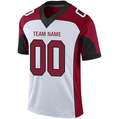 Custom Team Player or Personalized Design Your Own Name for Men's Women's Youth Jerseys Red Football Jerseys