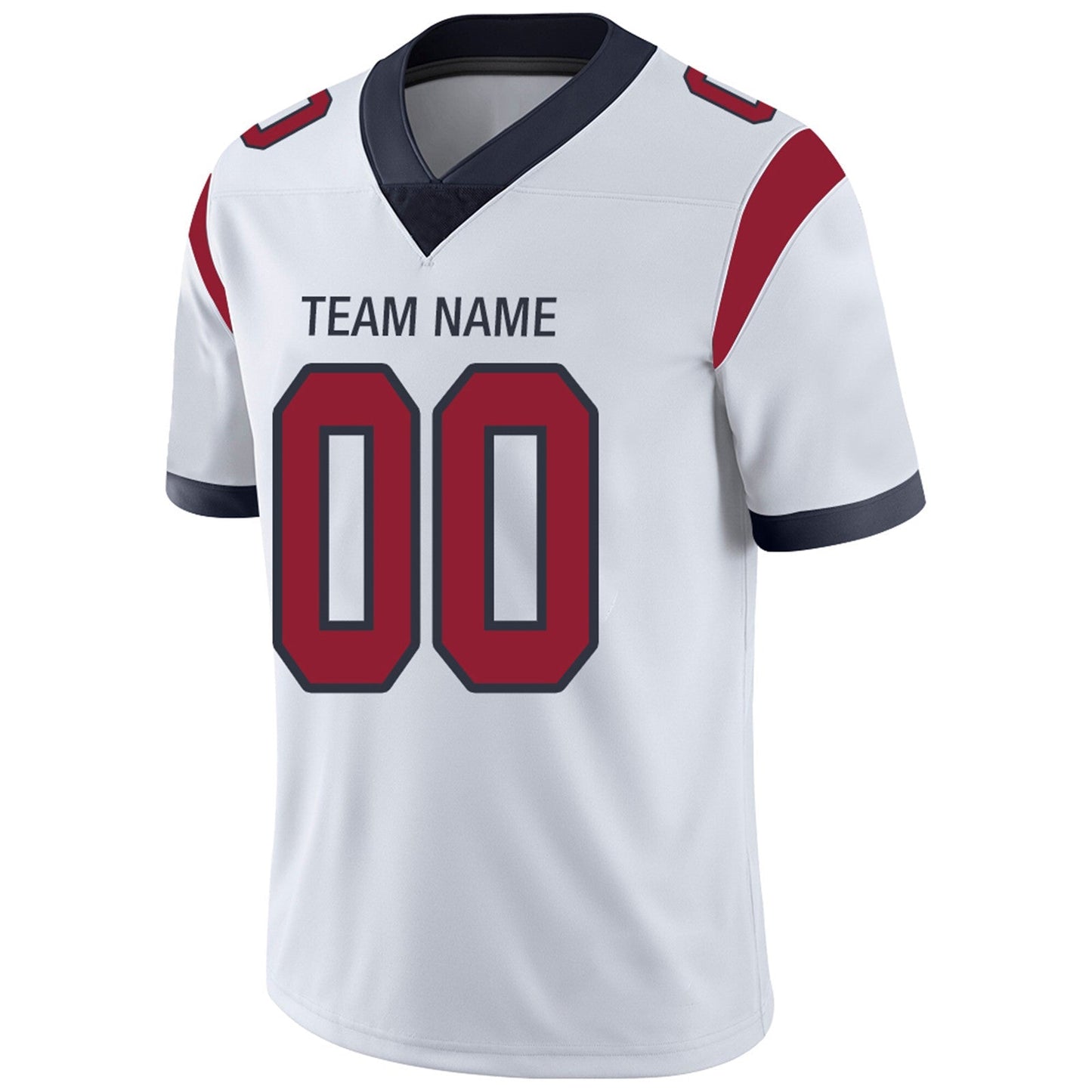 Custom Football Jerseys Team Player or Personalized Design Your Own Name for Men's Women's Youth Jerseys Navy