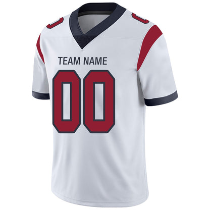 Custom Football Jerseys Team Player or Personalized Design Your Own Name for Men's Women's Youth Jerseys Navy