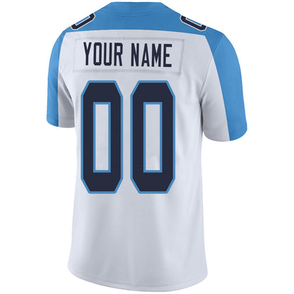 Custom Football Jerseys Team Player or Personalized Design Your Own Name for Men's Women's Youth Jerseys Navy