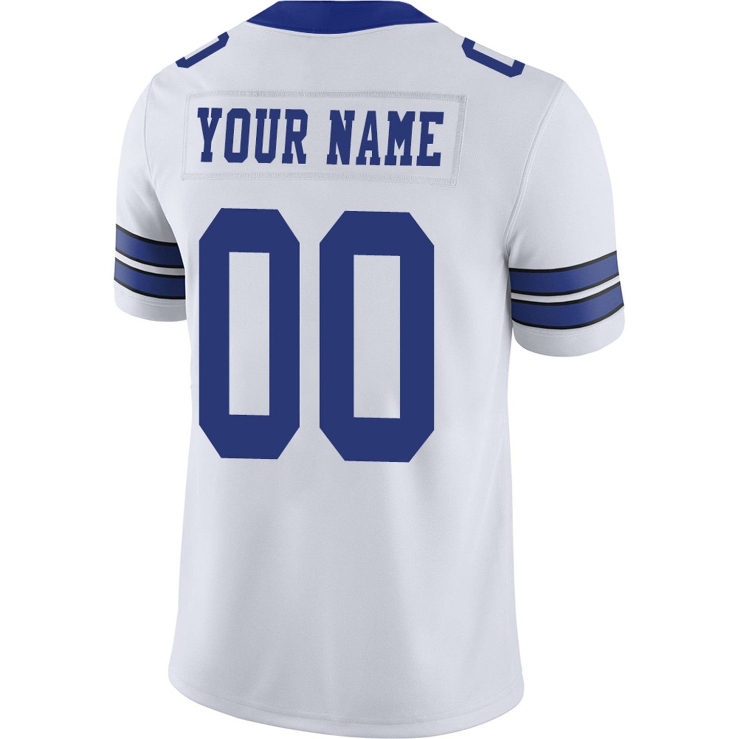 Custom Football Jerseys Team Player or Personalized Design Your Own Name for Men's Women's Youth Jerseys Navy