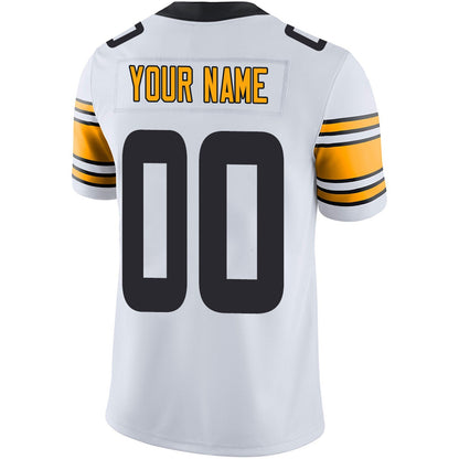 Custom Football Jerseys Team Player or Personalized Design Your Own Name for Men's Women's Youth Jerseys Black