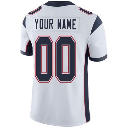 Custom Football Jerseys Team Player or Personalized Design Your Own Name for Men's Women's Youth Jerseys Navy