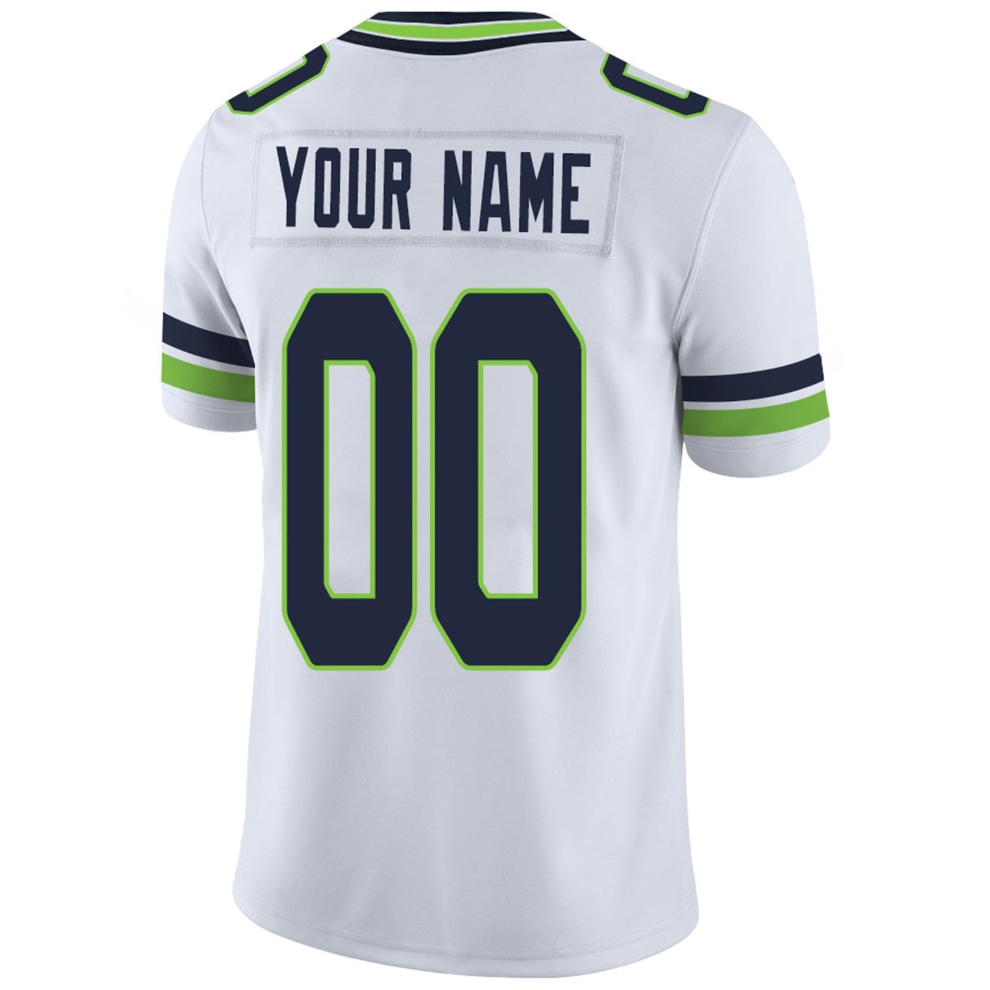 Custom Football Jerseys Team Player or Personalized Design Your Own Name for Men's Women's Youth Jerseys Navy