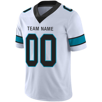 Custom Football Jerseys Team Player or Personalized Design Your Own Name for Men's Women's Youth Jerseys Blue