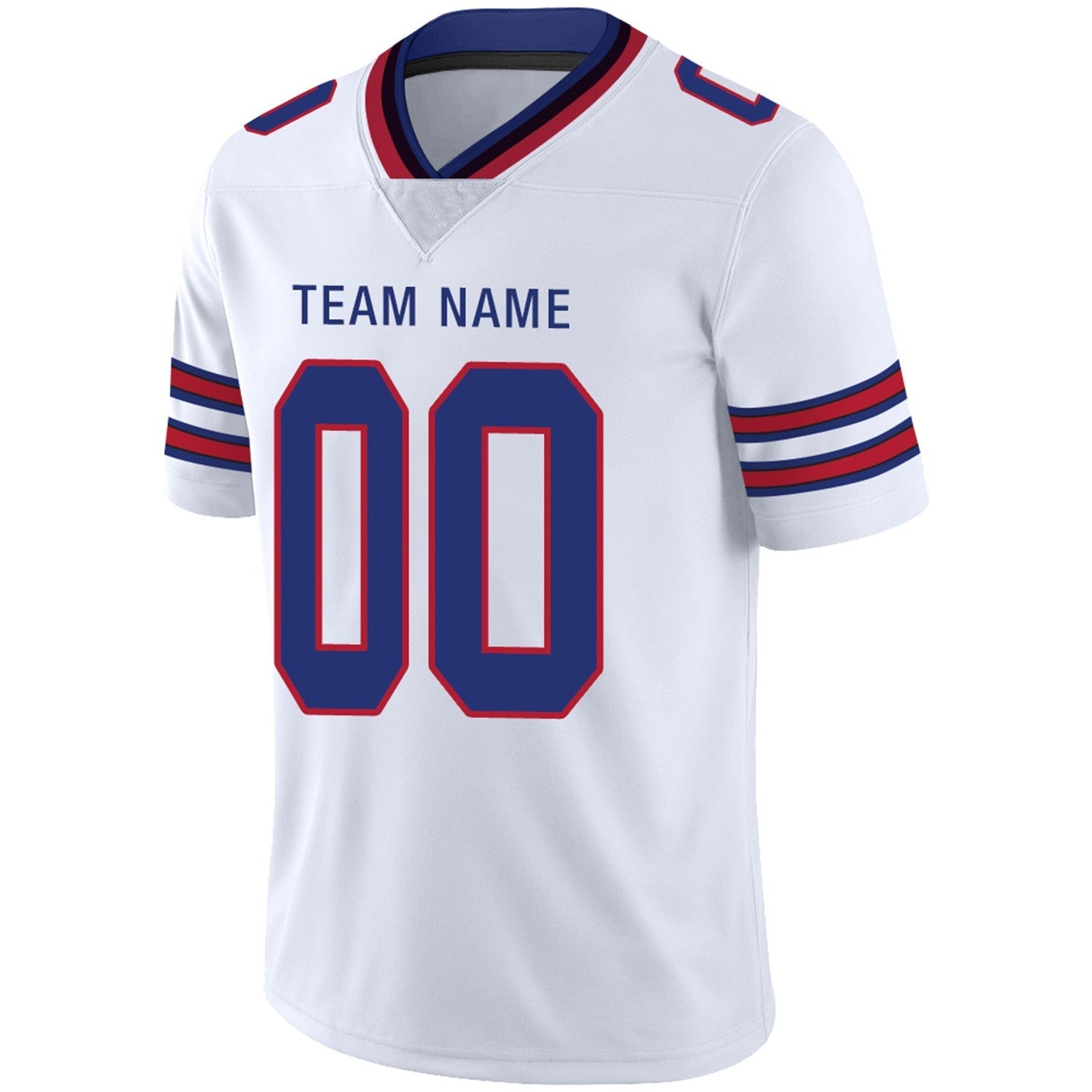 Custom Football Jerseys Team Player or Personalized Design Your Own Name for Men's Women's Youth Jerseys Royal