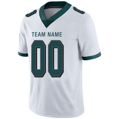 Custom Football Jerseys Team Player or Personalized Design Your Own Name for Men's Women's Youth Jerseys Green