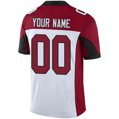 Custom Team Player or Personalized Design Your Own Name for Men's Women's Youth Jerseys Red Football Jerseys