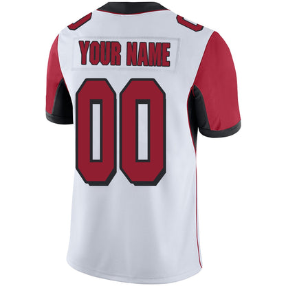Custom Team Player or Personalized Design Your Own Name for Men's Women's Youth Jerseys Red Football Jerseys