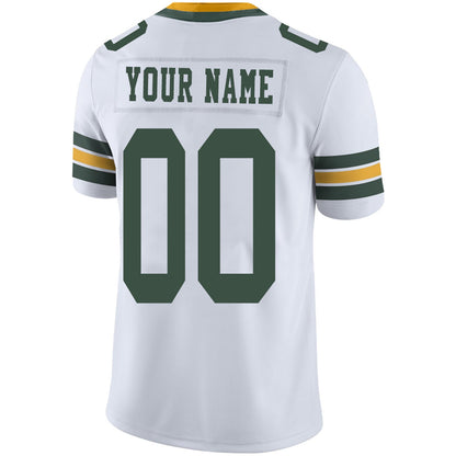 Custom Football Jerseys Team Player or Personalized Design Your Own Name for Men's Women's Youth Jerseys Green