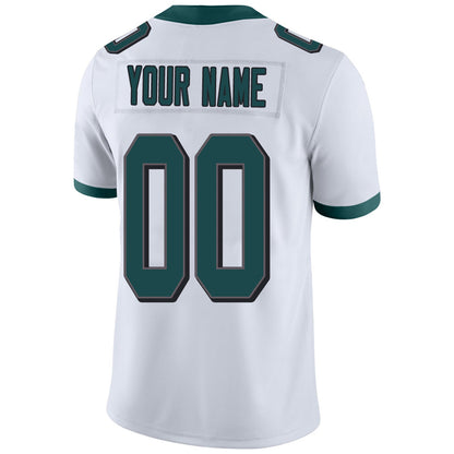 Custom Football Jerseys Team Player or Personalized Design Your Own Name for Men's Women's Youth Jerseys Green