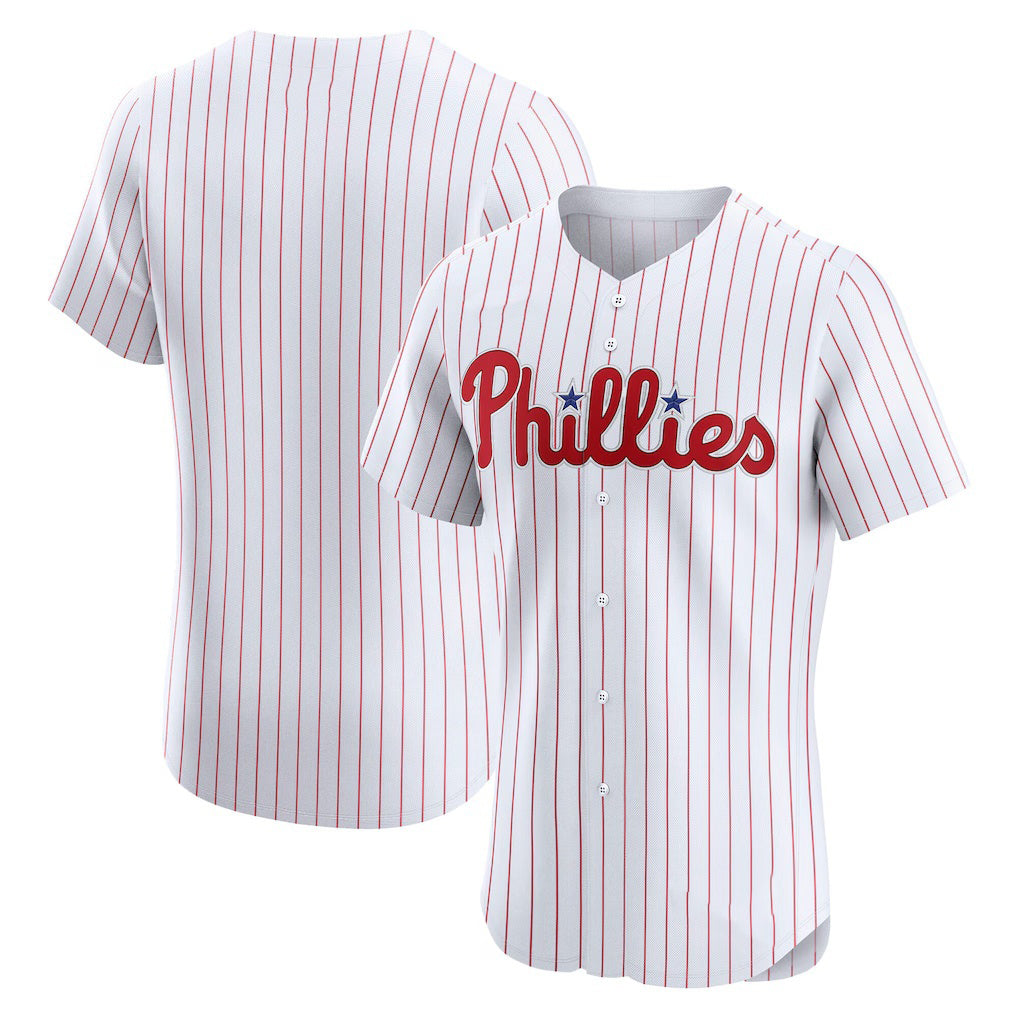 Philadelphia Phillies White Fedasgoge Home Elite Jersey