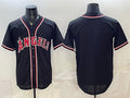 Los Angeles Angels Blank 2026 Fashion Replica Black Fedasgoge Out Stitched Jersey