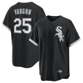 Chicago White Sox #25 Andrew Vaughn Player Black Fedasgoge Home Game Stitched Jerseys