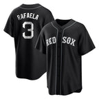 Boston Red Sox #3 Ceddanne Rafaela Player Black Fedasgoge Home Game Stitched Jerseys