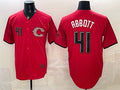 Cincinnati Reds #41 Andrew Abbott Red Fedasgoge 2026 City Connect Stadium Stitched Jersey