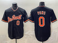 Detroit Tigers #0 Paws Black Fedasgoge 2026 Alternate Vapor Premier Limited Stitched Jersey