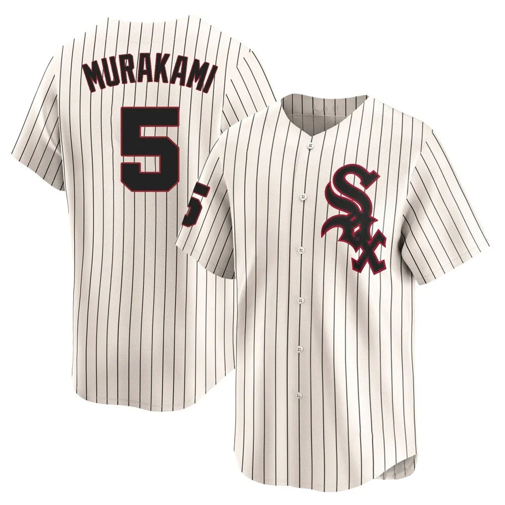 Chicago White Sox #5 Munetaka Murakami Player Cream Fedasgoge Cooperstown Collection Limited Home Stitched Jerseys