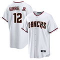 Arizona Diamondbacks #12 Lourdes Gurriel Jr Player White Fedasgoge Home Game Stitched Jerseys