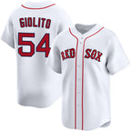 Boston Red Sox #54 Lucas Giolito White Fedasgoge 2024 Home Limited Stitched Jersey