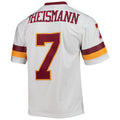 W.Football Team #7 Joe Theismann Mitchell & Ness White Fedasgoge Legacy Replica Jersey