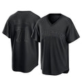 Houston Astros #71 Josh Hader Player Black Fedasgoge Fashion T-shirt Home Game Stitched Jerseys