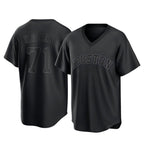 Houston Astros #71 Josh Hader Player Black Fedasgoge Fashion T-shirt Home Game Stitched Jerseys