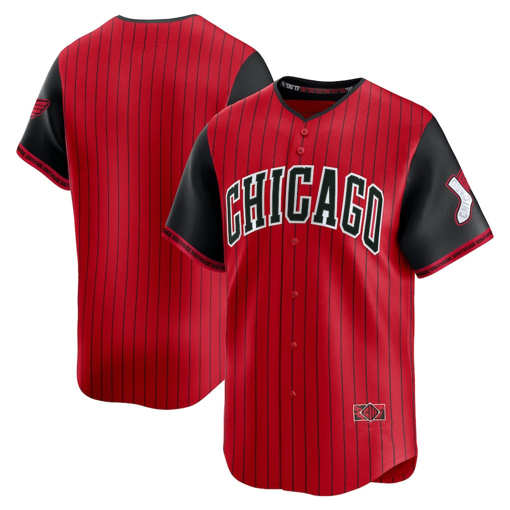 Chicago White Sox Red-Black Fedasgoge 2025 City Connect Limited Jersey