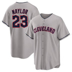 Cleveland Guardians #23 Bo Naylor Player Gray Fedasgoge Game Home Stitched Jerseys