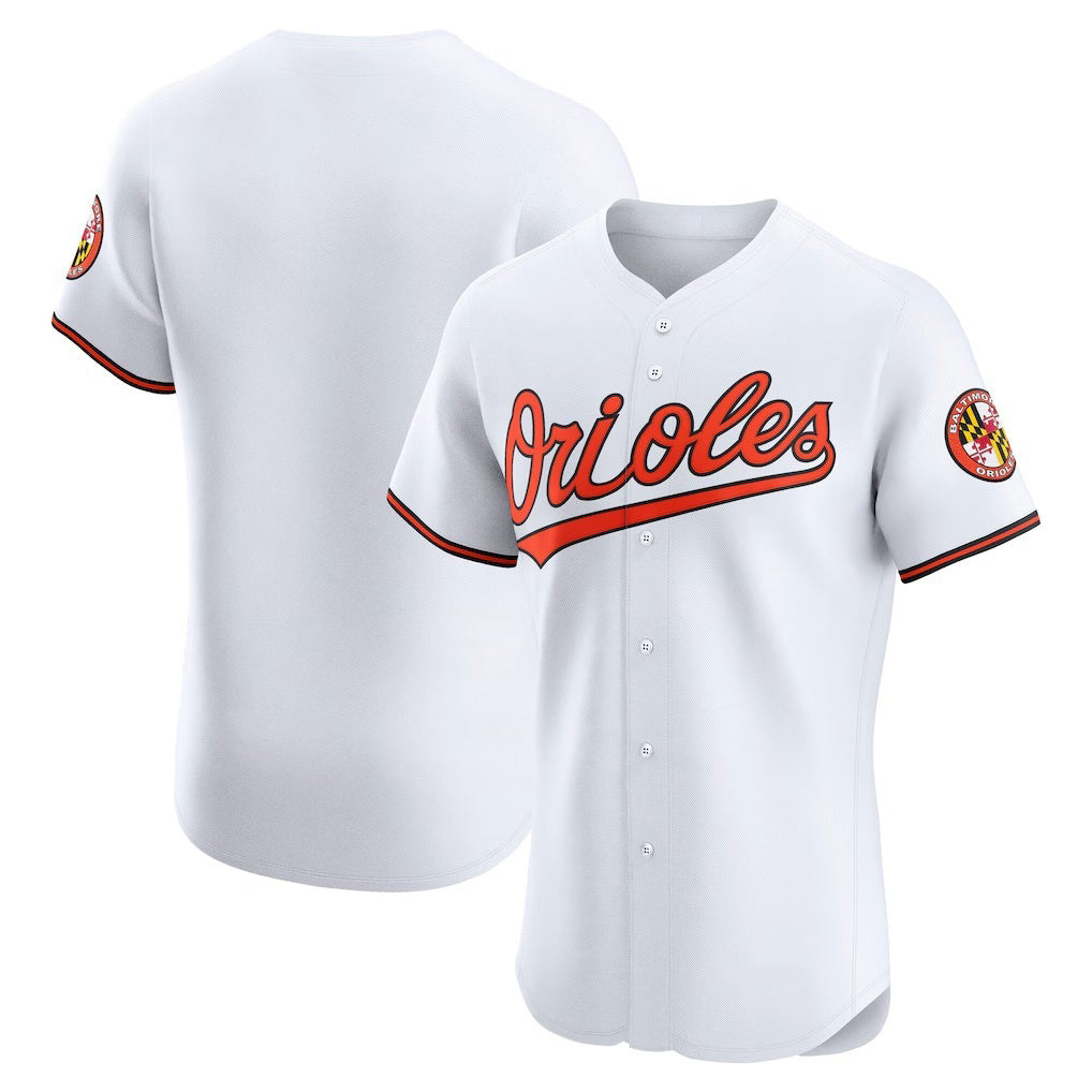 Baltimore Orioles White Fedasgoge Home Elite Jersey