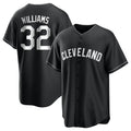 Cleveland Guardians #32 Gavin Williams Player Black Fedasgoge Home Game Stitched Jerseys