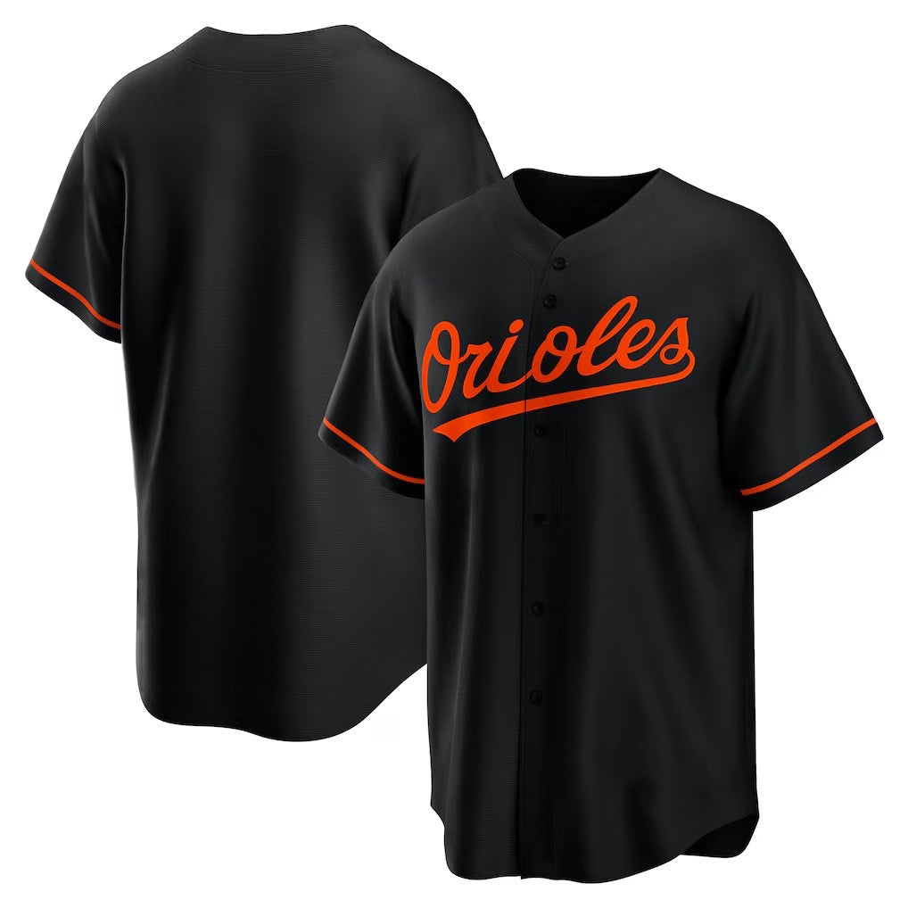 Baltimore Orioles Black Fedasgoge Alternate Replica Team Jersey