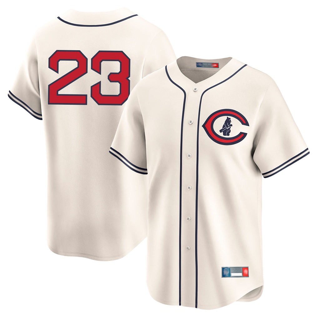 Chicago Cubs #23 Ryne Sandberg Player Cream Fedasgoge Field of Dreams Limited Home Game Stitched Jerseys