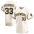 Milwaukee Brewers #33 Jacob Misiorowski Cream Fedasgoge 2025 Limited Stitched Jersey